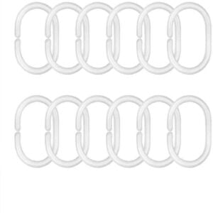 pink christmas shower curtain hooks